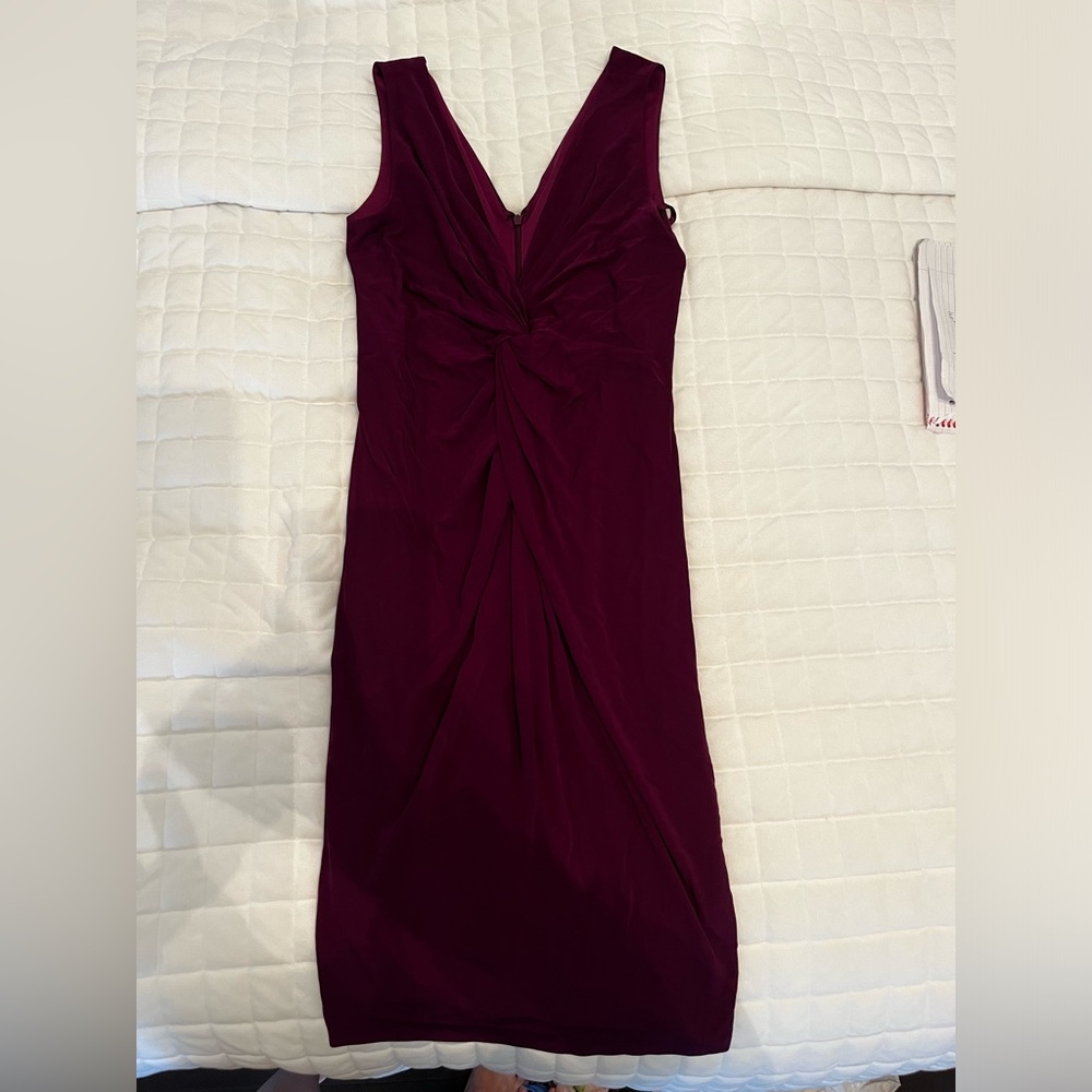 Robert Rodriguez berry colored dress size 6